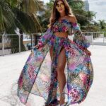 Komplet spódnica kolor