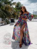 Komplet spódnica kolor