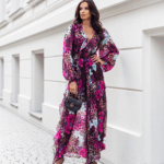 Kombinezon panter kwiat