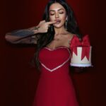 Czerwona krótka sukienka