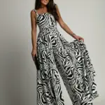 Kombinezon szeroki NB Sebbra biało-czarny