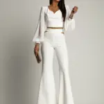 Komplet elegancki NB Brisu ecru