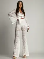 Komplet koronkowy NB Ekspoos biały