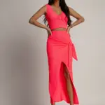 Komplet neonowy NB Bombe koralowy