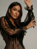 Sukienka maxi NB Malinde czarna