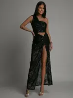 Sukienka wieczorowa NB Nikta czarna