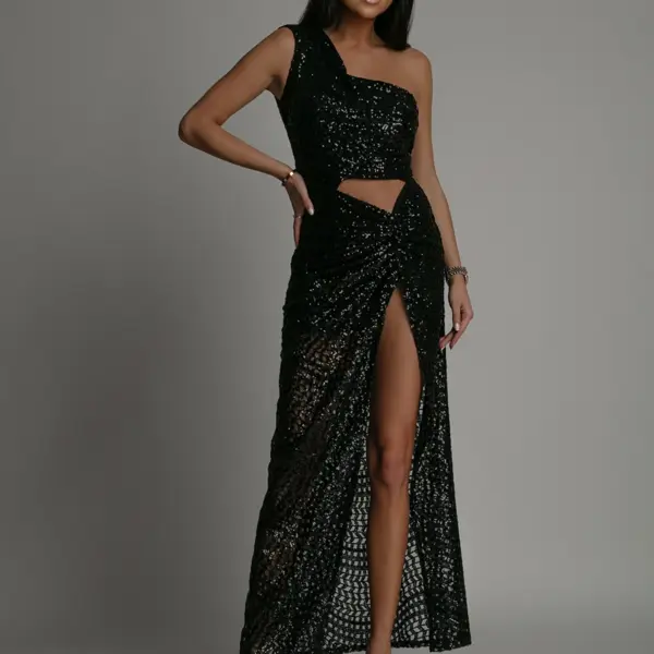 Sukienka wieczorowa NB Nikta czarna