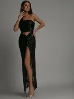 Sukienka wieczorowa NB Nikta czarna