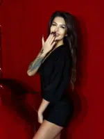 Sukienka z jednym rękawem NB Fepia czarna