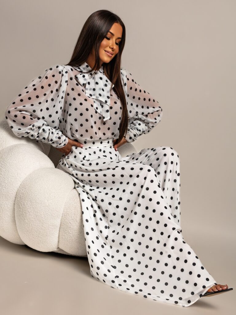 Kropki bluzka